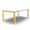 Tischbeine Ockergelb